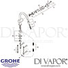 Grohe Minta Single-Lever Sink Mixer Spares